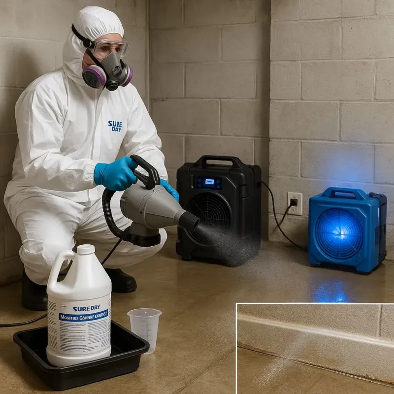Sanitization and Odor Removal process in Ravenna, MI