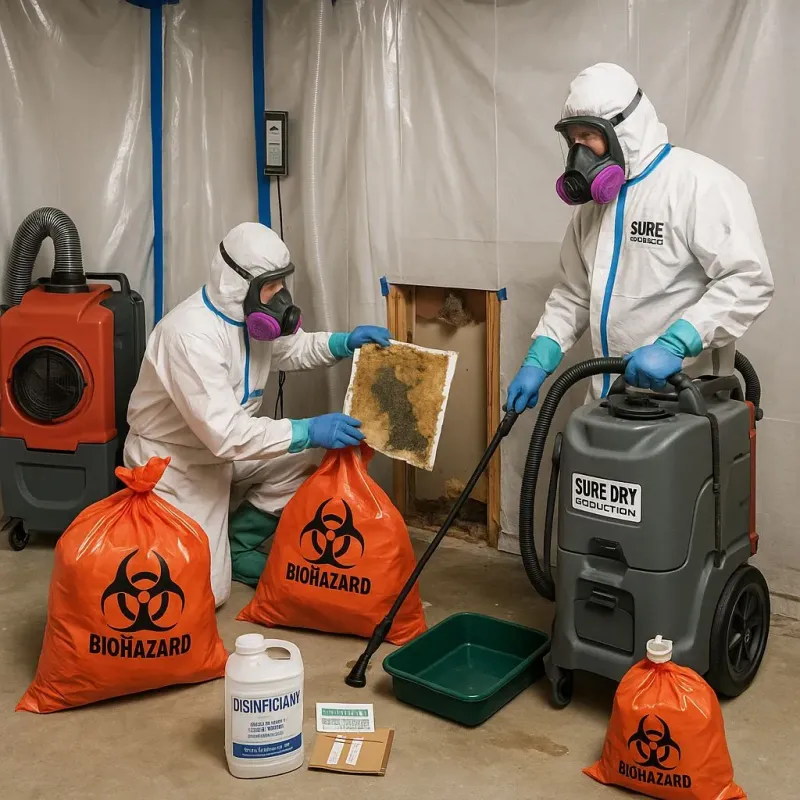 Contaminated Water Handling Protocols process in Ravenna, MI
