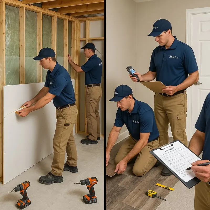 Repairs and Reconstruction process in Ravenna, MI